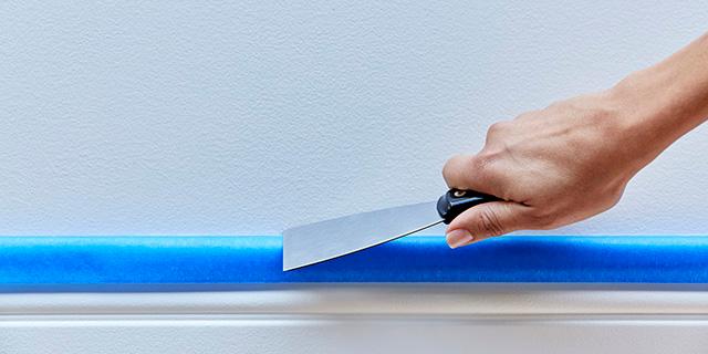 ScotchBlue Sharp Lines Painter's Tape, 1.88 Inches x 60 Yards, 3 Rolls, Blue, Paint Tape Protects Surfaces and Removes Easily, Edge-Lock Painting Tape for Indoor and Outdoor Use