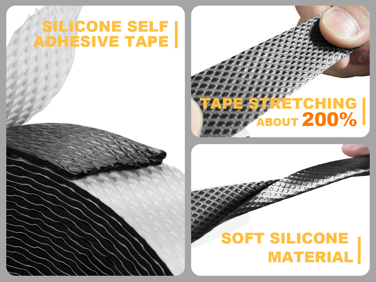 EVOULTES Self Fusing Silicone Tape ,15Ft Grip Tape for Handles