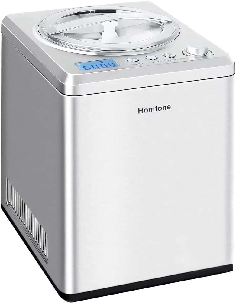 Automatic Ice Cream Maker with Compressor