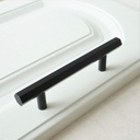 LBFEEL 3.78'' 5.0'' 6.3'' 7.55'' Drawer Pulls Hexagon Dresser Handles Black Modern Kitchen Cabinet Handles Hardware (3.78" Hole Centers)