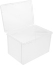 VOSAREA Bread Box Fresh Keeping Bread Case Multi-purpose Storage Containers Plastic Cake Holder for Kitchen