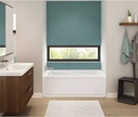 MAAX 106172-R-000-001 Exhibit Acrylic Right-Hand Bathtub, 59.875-in L x 36-in W x 18-in H, White