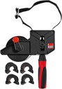 BESSEY VAS-23+2K-CB, 23 ft Variable Angle Strap Clamp with 4 Clips