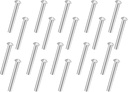 JINGIHE 10 PCS Rivets for Spade Handle, Solid Rivet Tool, Round Head Aluminum Rivets, Pop Rivet Tool, Countersunk Fasteners for Shovel Fork Handle Repair Rake Hoe Garden Lawnmower 50x6mm