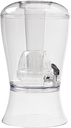 CreativeWare 3 Gallon Beverage Dispenser With Ice Cylinder And Fruit Infuser