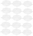 100Pcs Transparent Baking Packaging Box for Bread Muffins Desserts Lightweight Portable Storage for Bakeries Parties Home Use