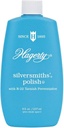 Hagerty Silversmiths' Polish, Professional Silver Cleaner and Tarnish Remover for Jewelry, Silverware, Gold and More, Kosher Certified, Made in USA, 8 Fl Oz