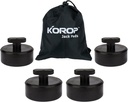 Lifting Jack Pad (4pcs) Compatible with Chevy Corvette C5 C6 C7 C8, Rubber Lift Point Adapter Jack Pucks with Storage Bag