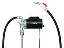 GROZ Heavy Duty Electric Oil Transfer Pump - 110V 115V 120V AC, 8 GPM Flow Rate, Self-Priming with 2-inch Bung Adaptor for 55 Gallon Drums (45555)