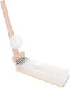 PRETYZOOM Dumpling Pressing Tool Wood Dumpling Mold Rice Cracker Molding Tool Kitchen Mold