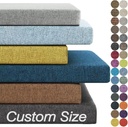 Custom Size Bench Cushions for Indoor/Outdoor Use, Ideal for Window Seat, Bay Window, Piano Bench & Patio Furniture Waterproof, Fade-Resistant, High-Density 75D Sponge, Non-slip, Removable Cover