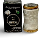 Eyebrow Threading | Organic Cotton Thread for Precise Eyebrow Shaping | Ideal for Salon and Home Use | Thread for Perfect Eyebrow Sculpting (Pack of 1), Natural