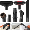 1 1/4" (32mm) Vacuum Attachments Compatible with Shark Navigator Lift-Away NV350, NV352, NV360, NV500 NV501, Rocket HV300 HV301 HV322 Series Vacuum, for Home and Automotive Cleaning