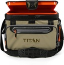Titan by Arctic Zone Deep Freeze Cooler - Zipperless Hardbody Cooler - Deep Freeze Insulation, HardBody Liner, and SmartShelf