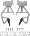 Extension Ladder Rung Locks Compatible with Werner, Model 28-11, Aluminum