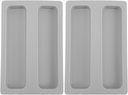 Luxshiny 4pcs Toaster Cover for Slice Bread Maker Lid for Automatic Bread Machine Stylish and Functional Kitchen Accessory Daily Use Dust