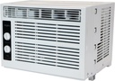 Whirlpool 5,000 BTU 115V Window Air Conditioner & Dehumidifier with Mechanical Controls, Window AC Unit for Apartment, Dorm Room, & Small Rooms up to 150 Square Feet in White