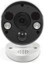 Swann Home Security Camera, POE Cat5e NVR 4K HD Video, Indoor or Outdoor Wired Surveillance CCTV, Color Night Vision, Heat Motion Detection, LED Lights, Metal Housing, Face Recognition, 2-Way Talk