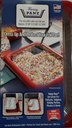 FANCY PANZ Travel Baking Dish – Holds 9” x 13” x 2” Container in Carrier for Sheet Cake – Lasagna – Casserole - Use for Parties, Picnics, Pot Luck, Tailgate, Beach, Day Trip, Camping, Hiking