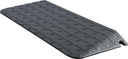 1" - 4" Rise Height Heavy-Duty Rubber Threshold Ramps, Cuttable Entrance Doorway Ramp, Non-Slip Curb Ramps, Loading Ramps for Wheelchair Scooter Car Outdoor Indoor (2.5" Rise)
