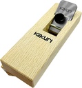 KAKURI Chamfer Plane for Wood [Adjustable 30°/45°/60°] - Japanese Corner Bevel Plane for Woodworking - Japanese Steel Blade & Oak Body, Made in JAPAN
