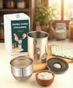 Maru Paslanmaz Çelik Çok Amaçlı Yunan Yogurt ve Hung Curd Maker