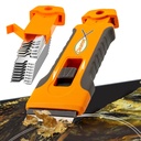 Razor Blade, 15ay Ekstra Bıçaklar ile Aletli, Cam için Razor Yararlı, Cam Top Stove Oven Kapı için Yararlı, Cooktop Hazırlıkçı, Cam Yararlı Yıkama Boya Camdan Giyer