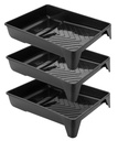 Bates- 9 Perfect Paint Tray, 3 Pack,Paint Roller Tray with Deep Kapasite