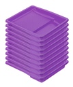 Bates- Paint Tray Liner, 9 inç, 10 adet, Mor Paint Pans Trays, Paint Roller Tray, Roller Tray Liners