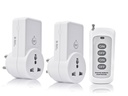 Blackt Electrotech BT16H | 3Pin Telsiz RF Uzaktan Kontrol Güç Dönüşümü Modu | 230V 10A Plug with 1 Remote | 100m Range | for Light, Fan, TV & Instruments (2 Track + 1 Uzaktan)