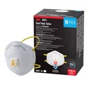 3M 8511 Paint Sanding Valved N95 Cool-Flow Respirator, 10Pack