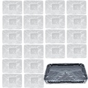 20Pcs Exclusive Paint Tray Liners 18 Perfect Paint Roller Tray Liners Paint Pan Liners Plastik Paint Tray Liner Bag Covers Büyük Paint Roller Tray Liner Set for House Walls Covers Picture