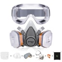 AirGearPro G-500 Reusable Respirator Maske ile A1P2 Vapor & Dust Filtre