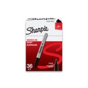 Sharpie Sürekli Markers, Bulk Set, Fine Tip Markers, For Plastik, Metal, Wood, And More, Black, 36 Count
