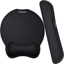Gimars Enlarge Superfine Fibre Soft Smooth Gelc Mouse Padk Destek ve Klavye Bile Bilgisayar, Laptop, Mac, Oyun ve Ofis, Dayanıklı, Rahat ve Ağrı Yardımı