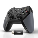 EvoFox One S V2 Universal 3Mode Kablosuz Oyun Yöneticisi,1000Hz HallSenseTM Hassasiyet Joysticks, BT, 2.4 GHz & Wired, Macros, Fast Type-C Şarj, PC, Mobile, Android TV, PS4 & Console