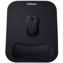 Gimars Large Smooth Superfine Fibre Memory Köpük Ergonomik Mouse Pad Cap Rest Support Mousepad with Nonslip Base for Laptop, Computer, Game &Office