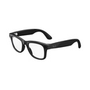 Ray-Ban Meta (Gen 1), Wayfarer, Büyük Shiny Black | Erkekler için Akıllı AI Gözlükleri, Kadınlar 12 MP Ultra-Wide Camera, Open-Ear Konuşmacıları Audio, Video Kaydı ve Bluetooth için. Clear Lensler. Wearable Tech.