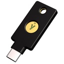 Yubico - Güvenlik Anahtar C NFC - Temel Uyumluluk - Multi-Factor doğrulama (MFA) Güvenlik Anahtar ve anahtar, USB-C veya NFC aracılığıyla Connect, FIDO sertifikalı
