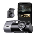 Qubo Car Dashcam [Yeni Başlangıç] Pro 2K Front + Arka by Hero Group | Dual Channel Dash Cam | Wide Angle View | G-Sensor | Wi-Fi | Acil Kayıt | 1 TB SD Karta Desteği