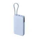 Xiaomi Power Bank 5i 20000mAh 67W Turbo Şarj PD 3.0 & PPS|in-Built Cable|12 Katman Koruma| Dijital Ekran|Triple Çıkış Ports|Depres Laptop, Tablet, Telefon, Earbud (Ice Blue)- 2026 Yeni Lan