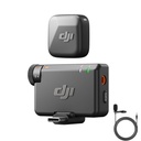 DJI Mic Mini (1 TX + 1 RX), Ultralight, Detay-Rich Audio, Gürültü Cancelling, Otomatik Sınırlama, Kamera / Android, Vlog, Streaming, 400m Transmission Black