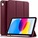 ProElite Smart Case for iPad (A16) 11th/10th Generation (2025/2022) [Auto Sleep/Wake Cover] [Left Side Kalem Kazananı] [Soft Flex Case] Re Mix Series - Wine Flex Case]
