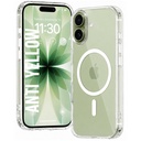DIZORO Kristal Clear Manyetik, iPhone 17 Anti-Yellow Anti-Scratch Shockproof Cover Cover Cover ile uyumlu