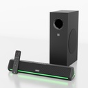 GOVO GOSURITY 600 | 90W Soundbar | 2.1 Channel Home Theatre | Deep Bass from 4" Subwoofer | BT v5.3, HDMI, AUX, USB Connectivity | 5 EQ Modes