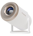 E GATE Atom 2X+ Smart Projector 4k Ultra HD, 9000 Lumens | İnşa Edilmiş Yaşam TV (120+ Kanallar Hiçbir Abonelik Gerekli) | 200 ISO, 1080p & 4K Destek, Auto Keystone | Netflix, Prime, WiFi & IT, eGate