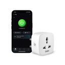 Qubo 10A Wi-Fi + Bluetooth Smart Plug | Enerji İzleme | TV gibi küçük cihazlar için ideal, Air Purifiers, Mobile & Laptop Şarjleri | Alexa & Asistan ile Ses Kontrolü | Kahraman Group