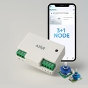 AZIOT 3+1 Fan Smart Switch - WiFi / Bluetooth Communication - Made in India - Timer Function - Work with Home and Alexa... (3+1 Node)