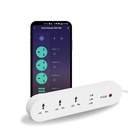 AZIOT 3 Use + USB Smart Extension - WiFi / Bluetooth Communication- Power Watch - Bireysel Kontrol - Hindistan'da Yapılacak - Timer Function - Ev ve Alexa ile çalışır