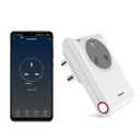 Goldmedal 16A Wi-Fi Smart Plug with Energy Watch | Geysers, Mikrodalga Ovens & Air Durumers | Voice Control with Alexa & Asistan | White